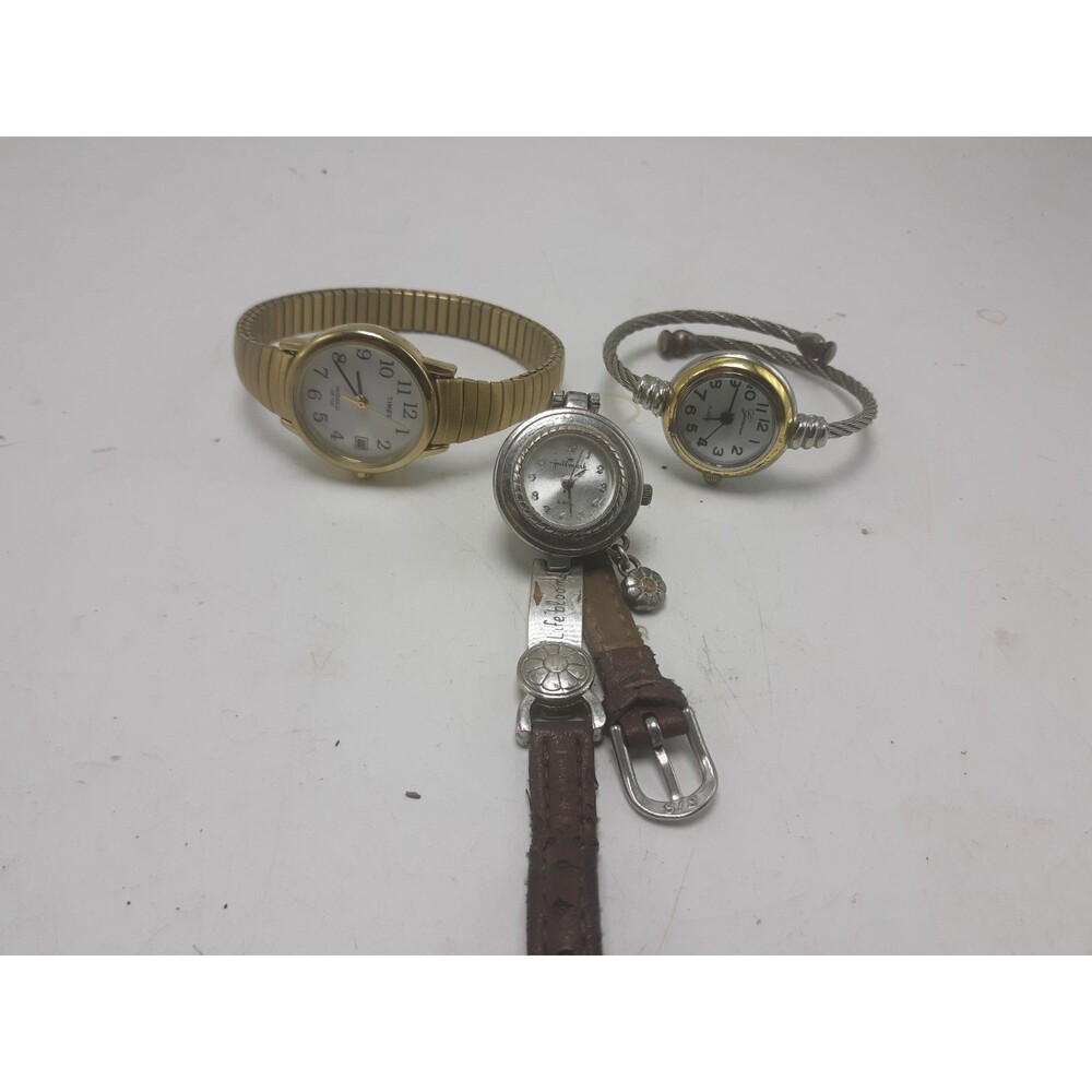 lot of 3 ladies watches Timex Indiglo Geneva and Hallmark